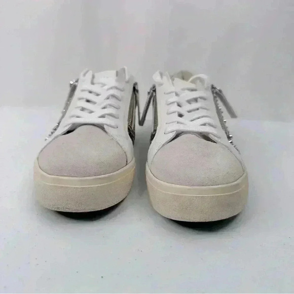 STEVE MADDEN Women’s PARKA Animal Print Studded Low Top Leather Sneakers SIZE 7M - Picture 4 of 12